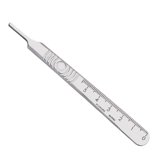 [Dermaplaning ] Swann-Morton #3 Stainless Steel Surgical Scalpel Handle