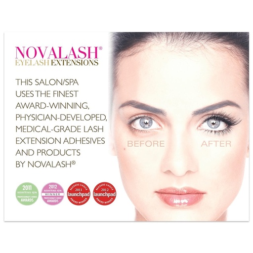 [Novalash] AV Certified WindowStatic Cling